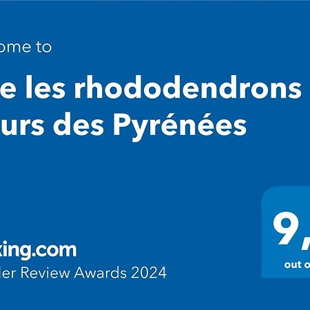 Gite Les Rhododendrons Fleurs Des Pyrenees Argelès-Gazost Dış mekan fotoğraf